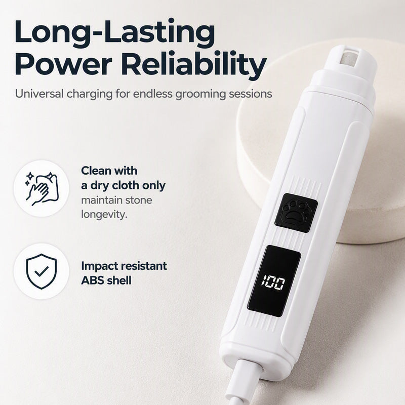 🐱Last Day Promotion 49% OFF🐕Electric Pet Nail Grinder with LED Power Display