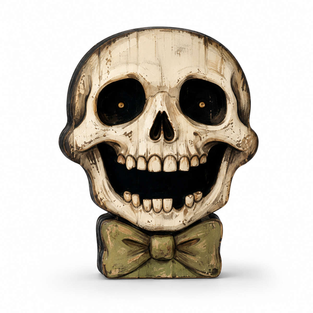 Vintage Halloween Character Wooden Tabletop Decor